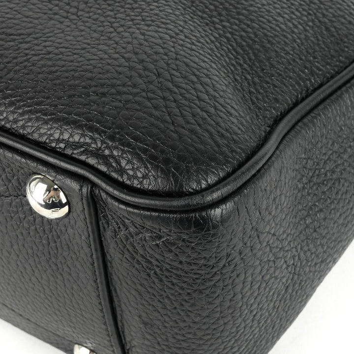 armand taurillon leather messenger bag