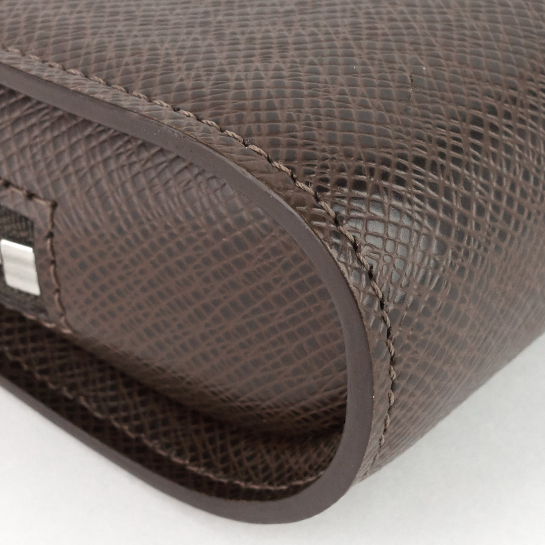 pochette baikal grizzli taiga leather bag