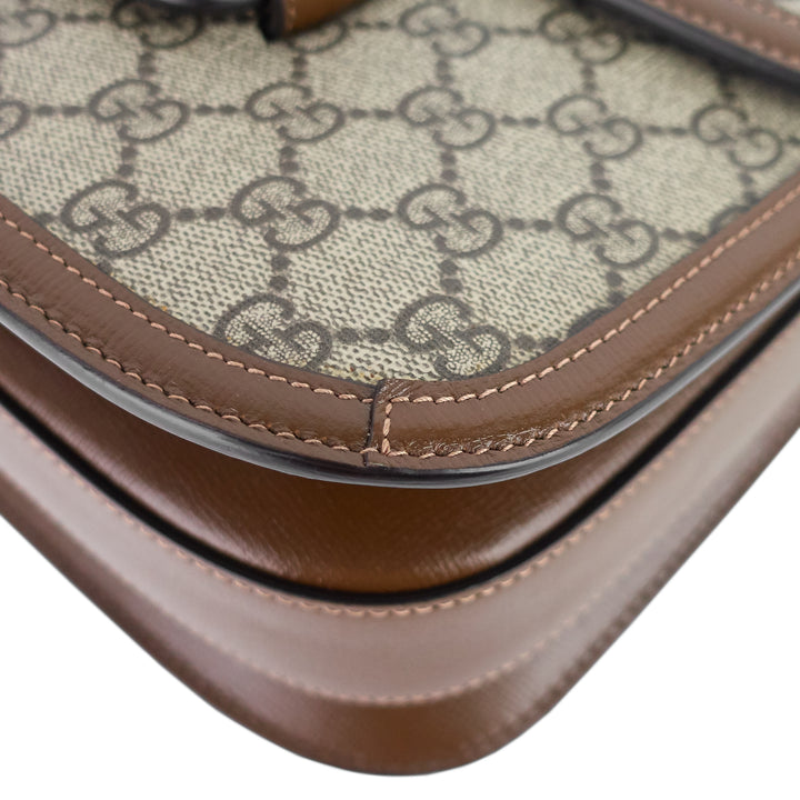 horsebit 1955 gg supreme canvas shoulder bag