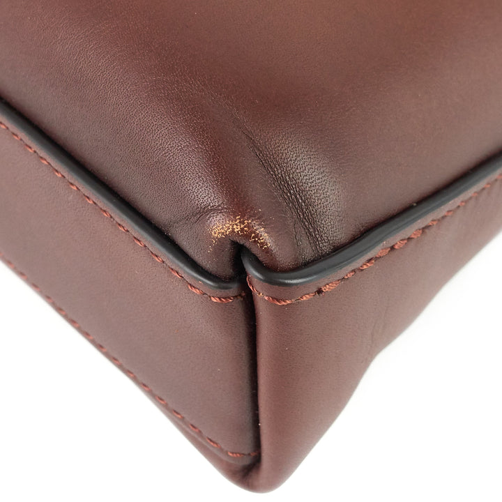 armand ombre calfskin leather briefcase bag