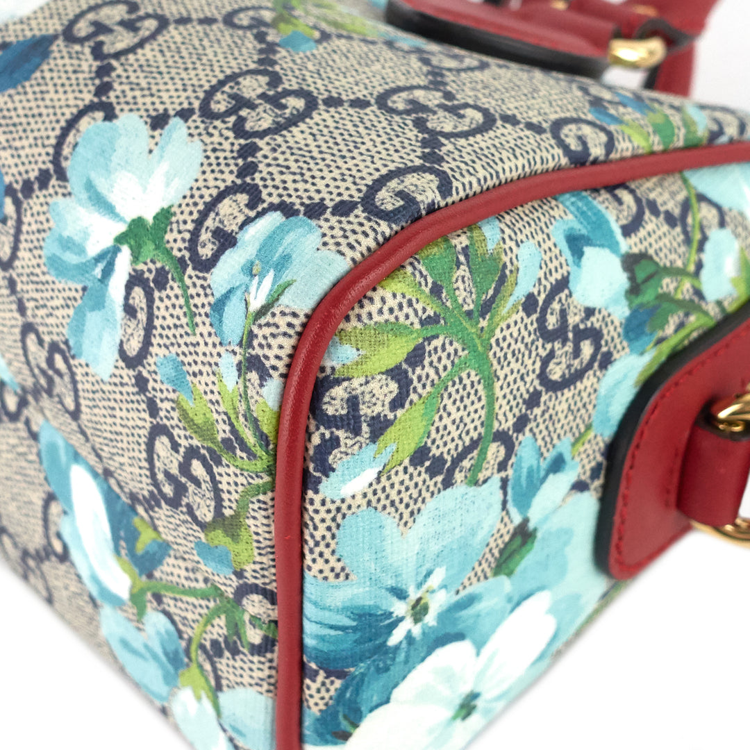 convertible boston nano gg blooms supreme canvas bag