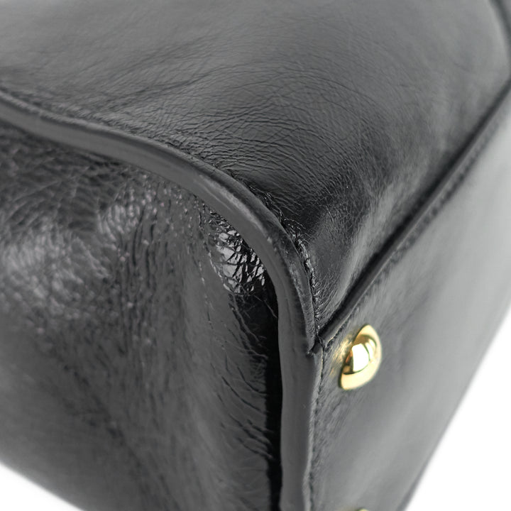 peekaboo medium lambskin leather bag