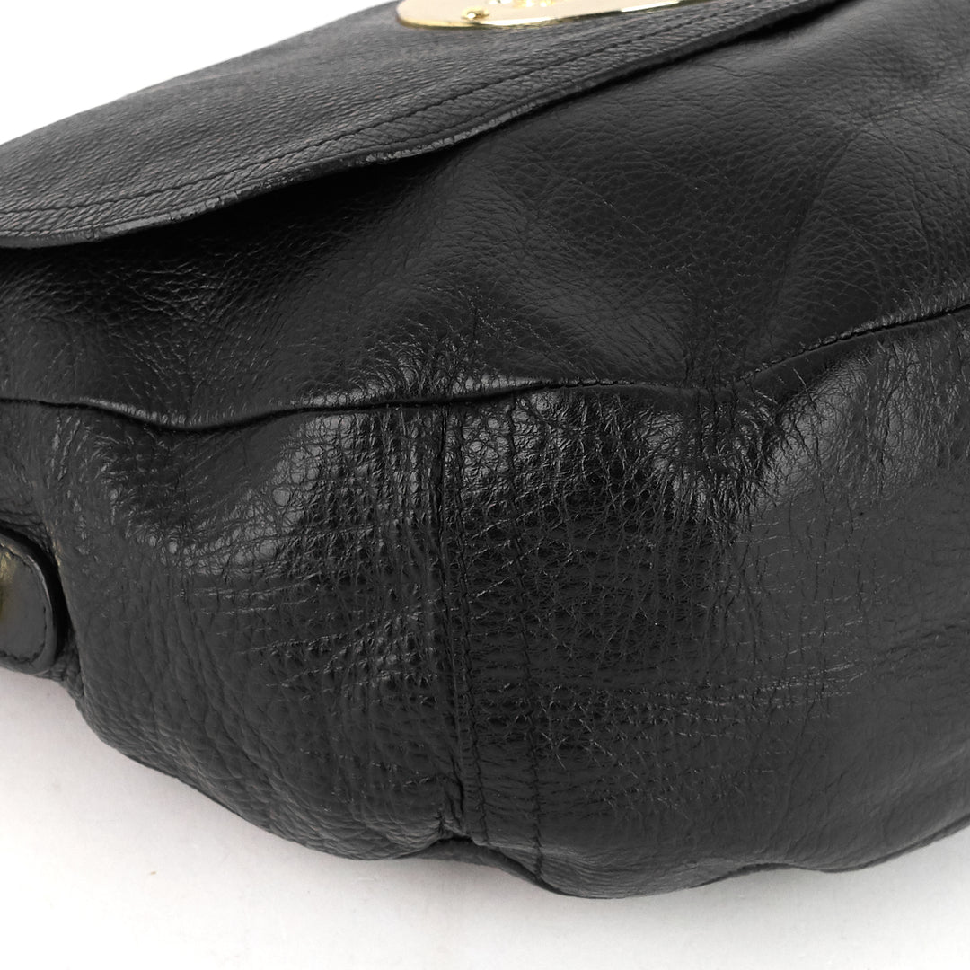 mulberry daria leather satchel bag