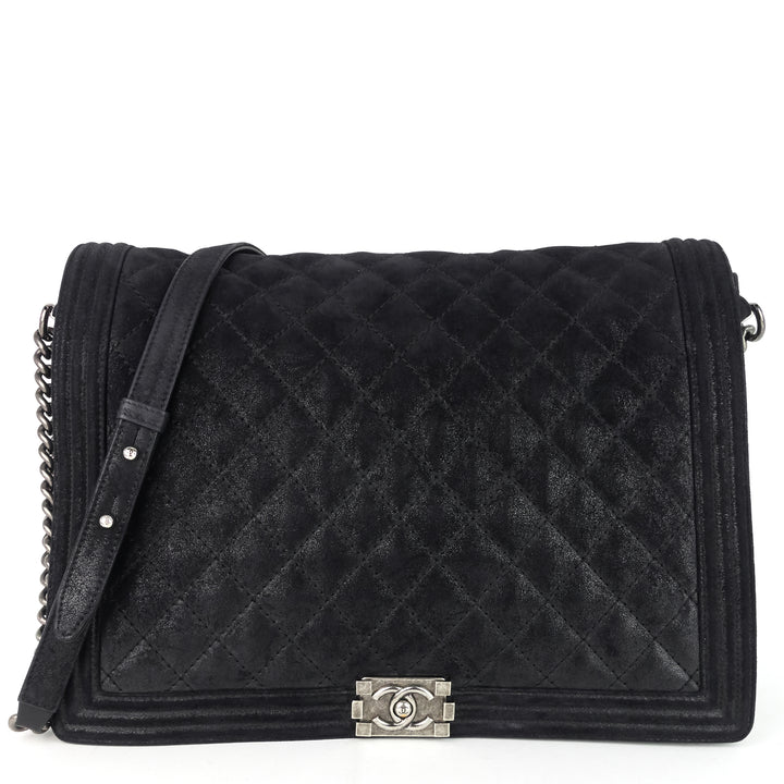 boy xl gentle goatskin leather flap bag