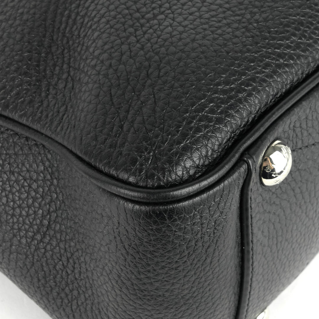 armand taurillon leather messenger bag