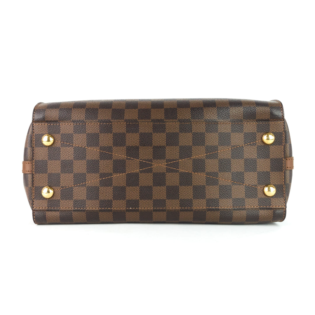 greenwich damier ebene canvas bag