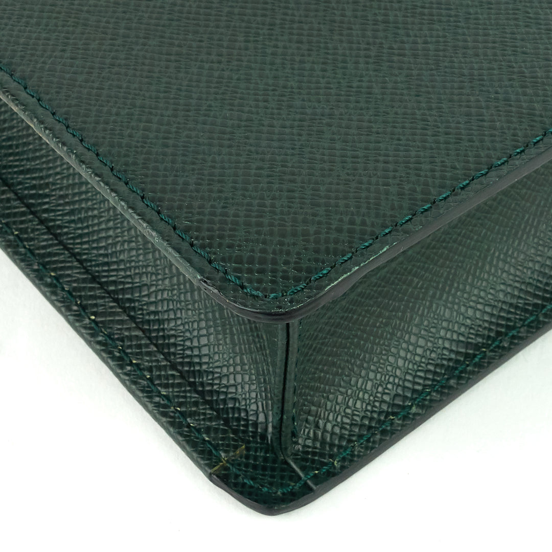 serviette kourad taiga leather briefcase bag