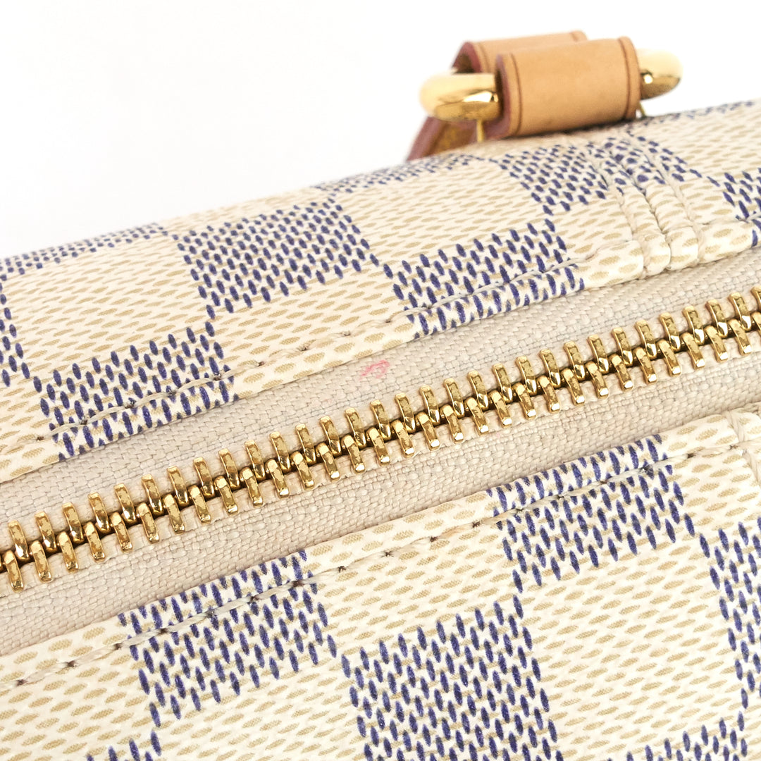 totally pm damier azur canvas bag