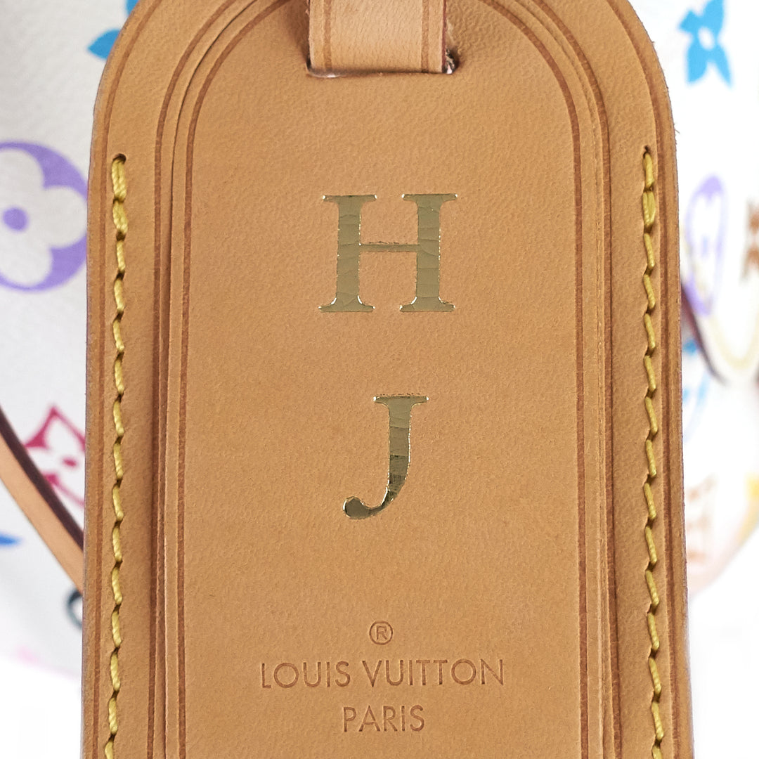 petit noé monogram multicolore canvas bag