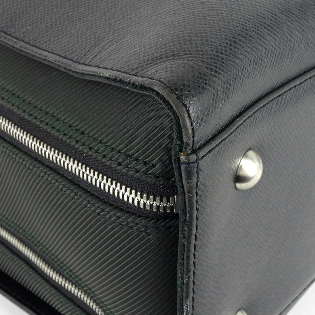 nevski taiga leather briefcase bag
