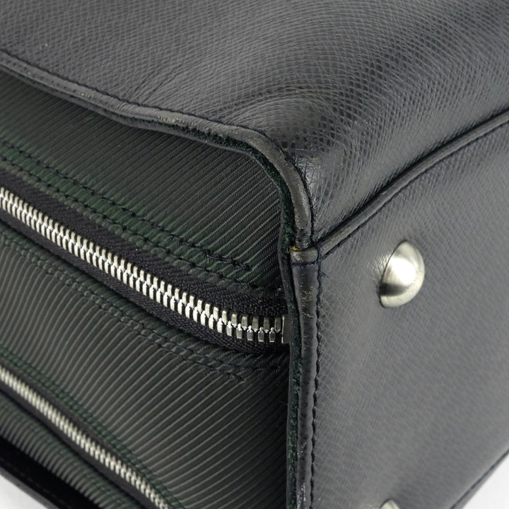 nevski taiga leather briefcase bag