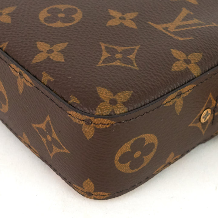monogram canvas soft trunk pouch bag