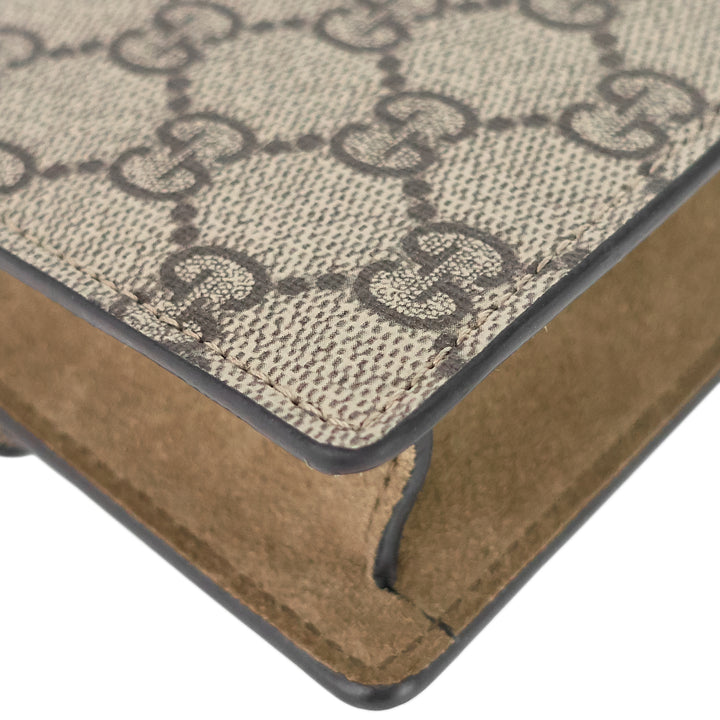 dionysus super mini gg supreme canvas bag