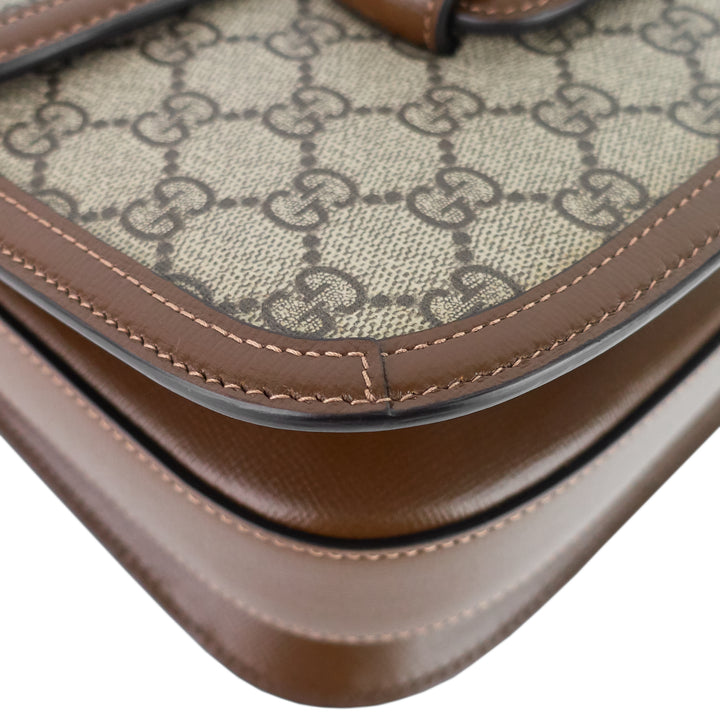 horsebit 1955 gg supreme canvas shoulder bag