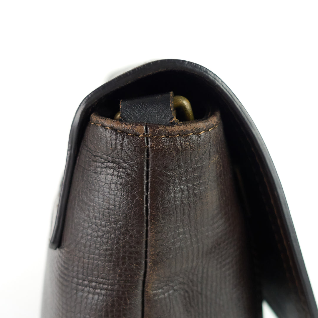 omaha utah leather messenger bag