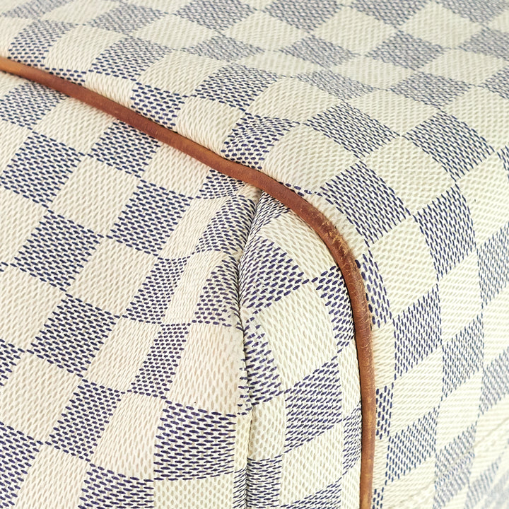 totally mm damier azur canvas bag