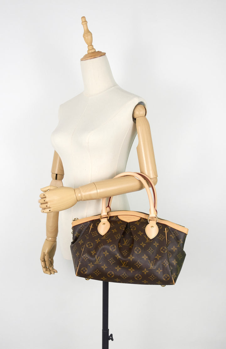 tivoli pm monogram canvas bag