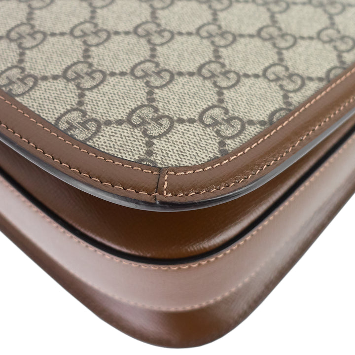 horsebit 1955 gg supreme canvas shoulder bag