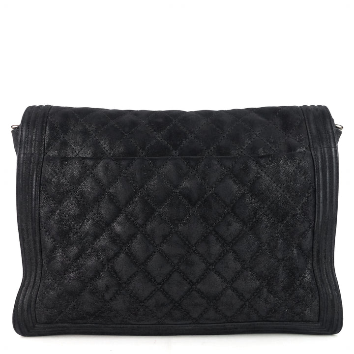 boy xl gentle goatskin leather flap bag