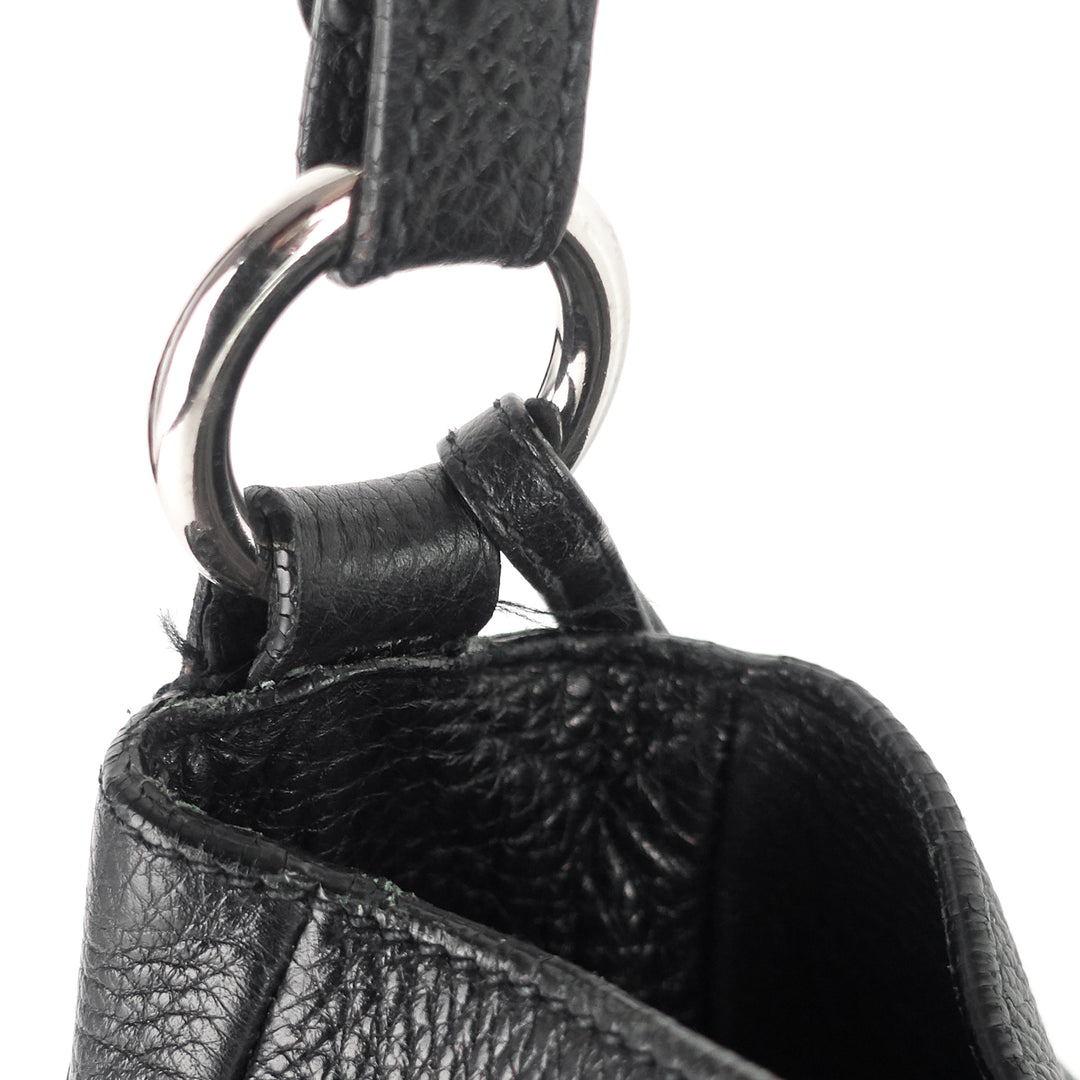 Side Pocket Vitello Daino Leather Tote Bag