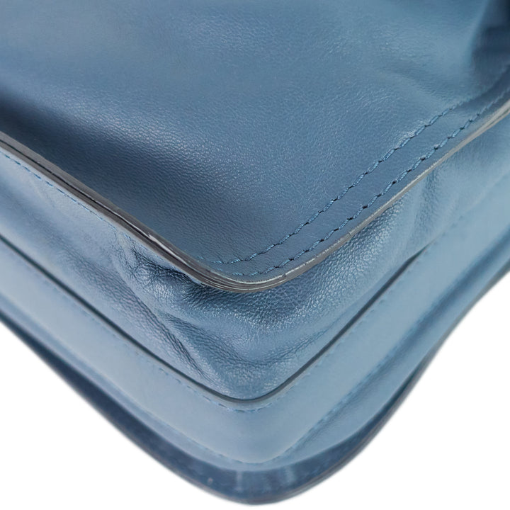 leather flap bag