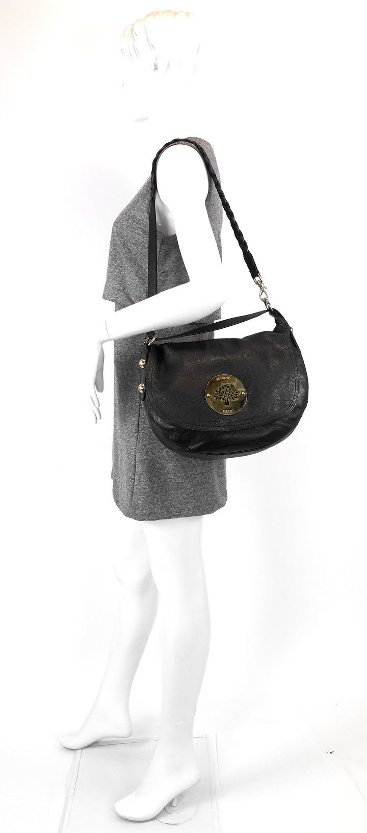 mulberry daria leather satchel bag