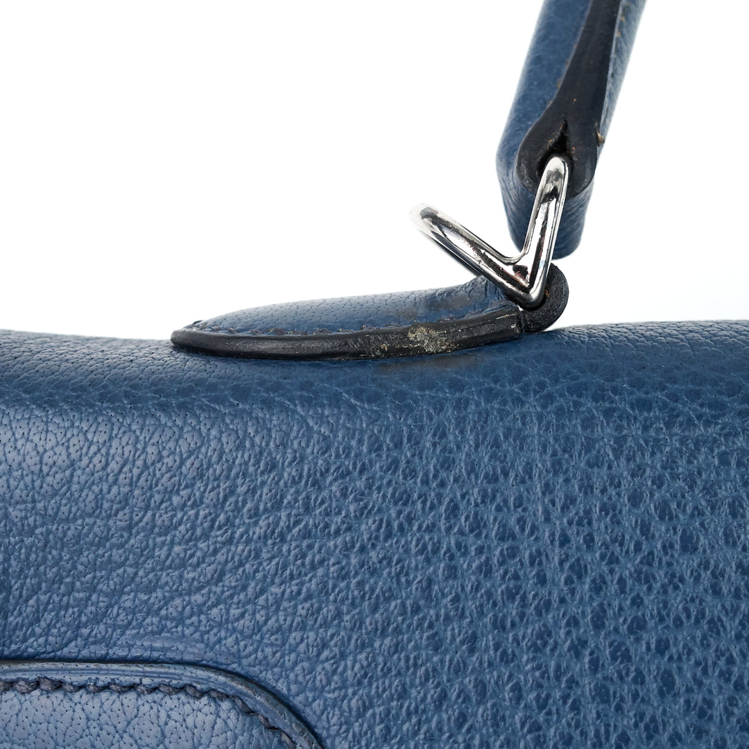 kelly retourne 35 togo leather handbag