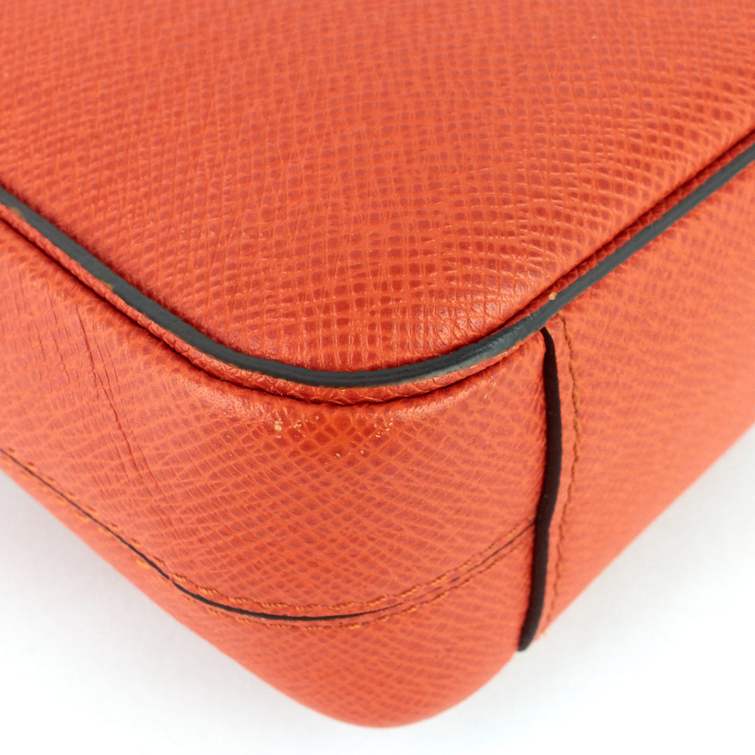 roman pm nm taiga leather messenger bag