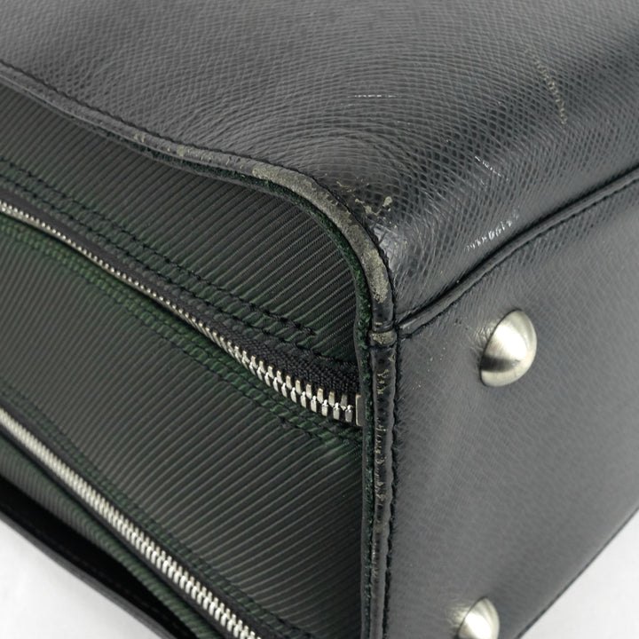 nevski taiga leather briefcase bag