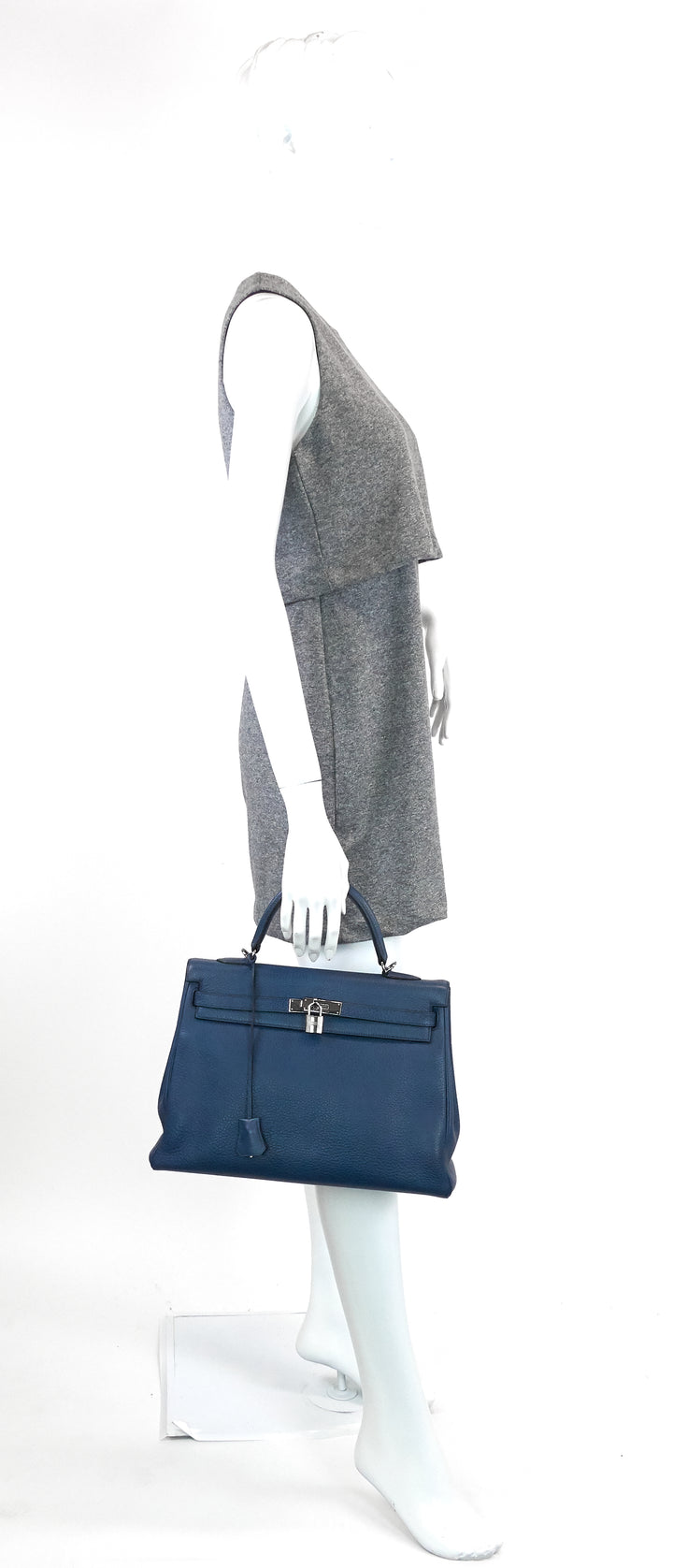 kelly retourne 35 togo leather handbag