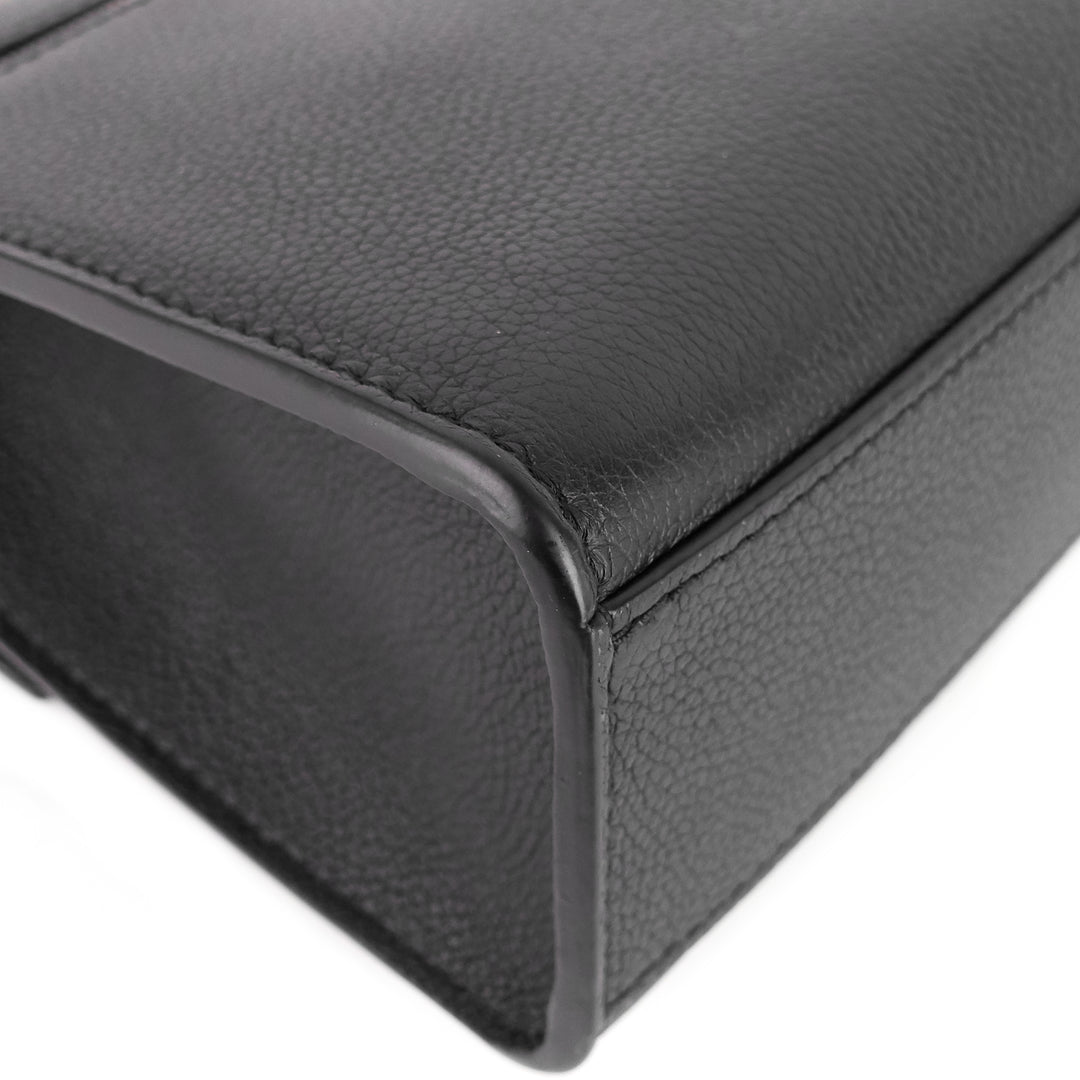 mylockme calfskin leather chain shoulder bag