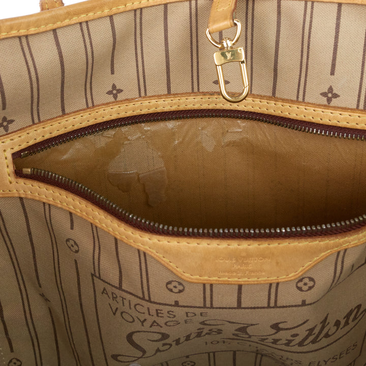 neverfull gm monogram canvas bag