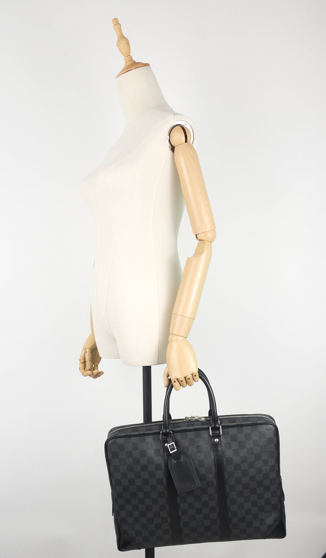 Louis Vuitton Porte Document Voyage PM M41466 business bag briefcase Damier
