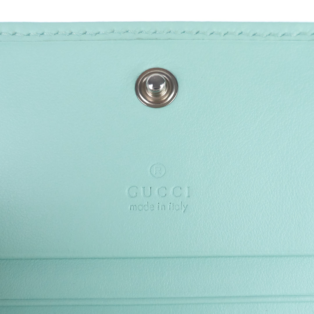 gg marmont mini card case on chain leather bag