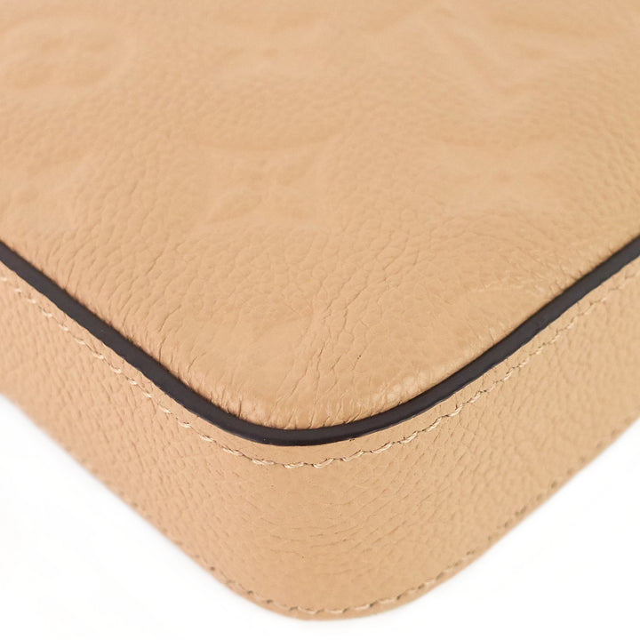 pochette félicie monogram empreinte leather chain wallet bag