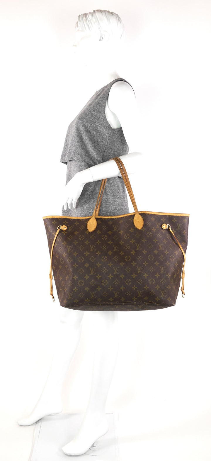 neverfull gm monogram canvas bag