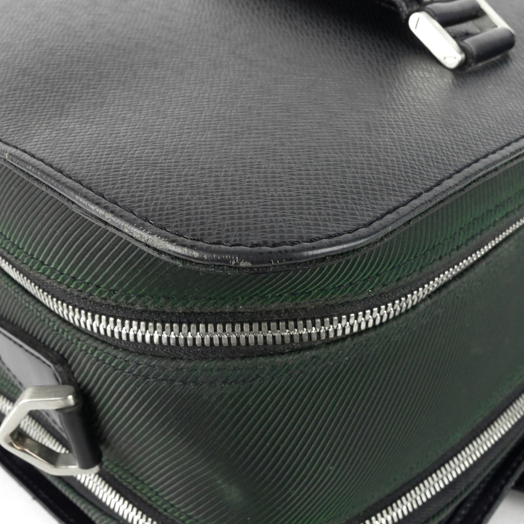 nevski taiga leather briefcase bag