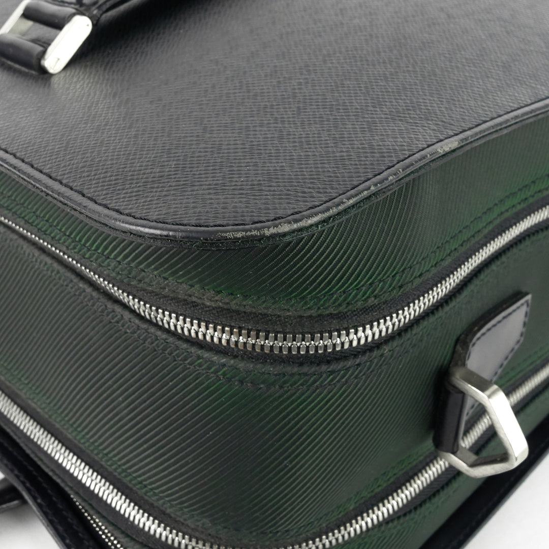 nevski taiga leather briefcase bag