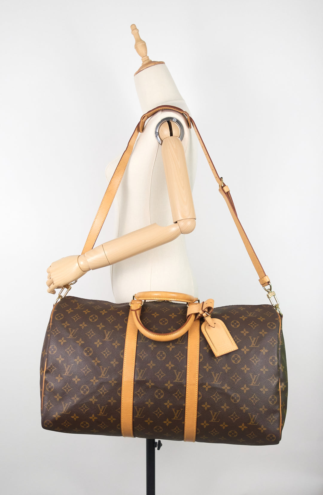 keepall 50 bandoulière monogram canvas bag