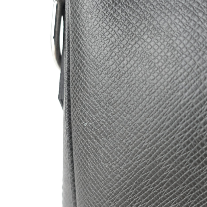 porte-document voyage ardoise leather briefcase bag