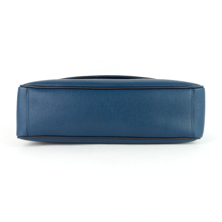 roman mm taiga leather messenger bag