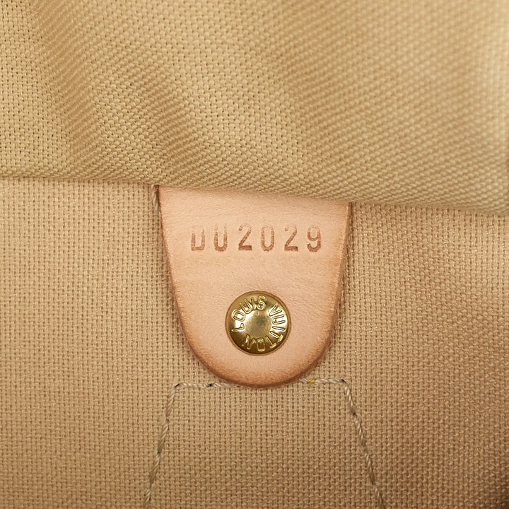 speedy 25 damier azur canvas bag