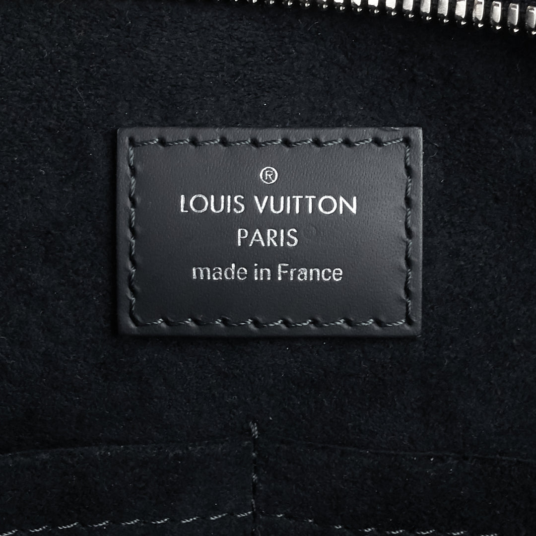 cabas jour damier cobalt canvas bag