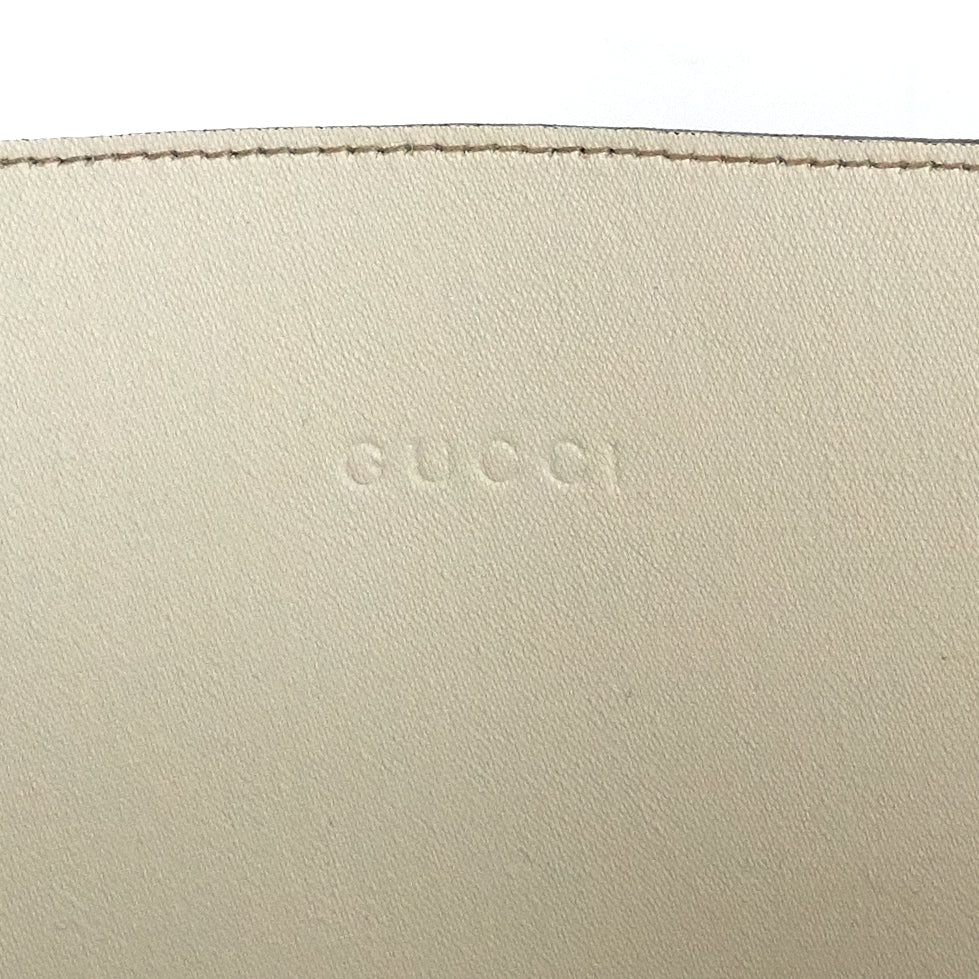 reversible medium gg coated canvas tote bag