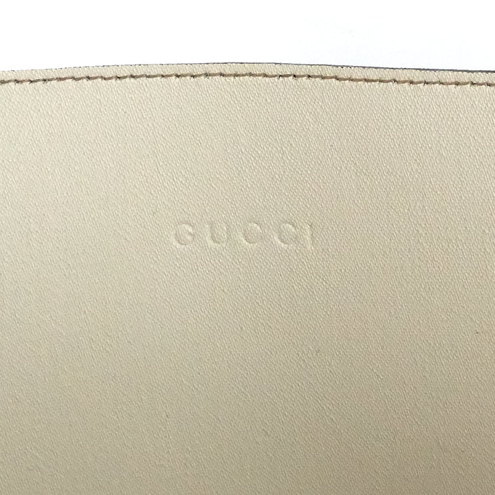 reversible medium gg coated canvas tote bag