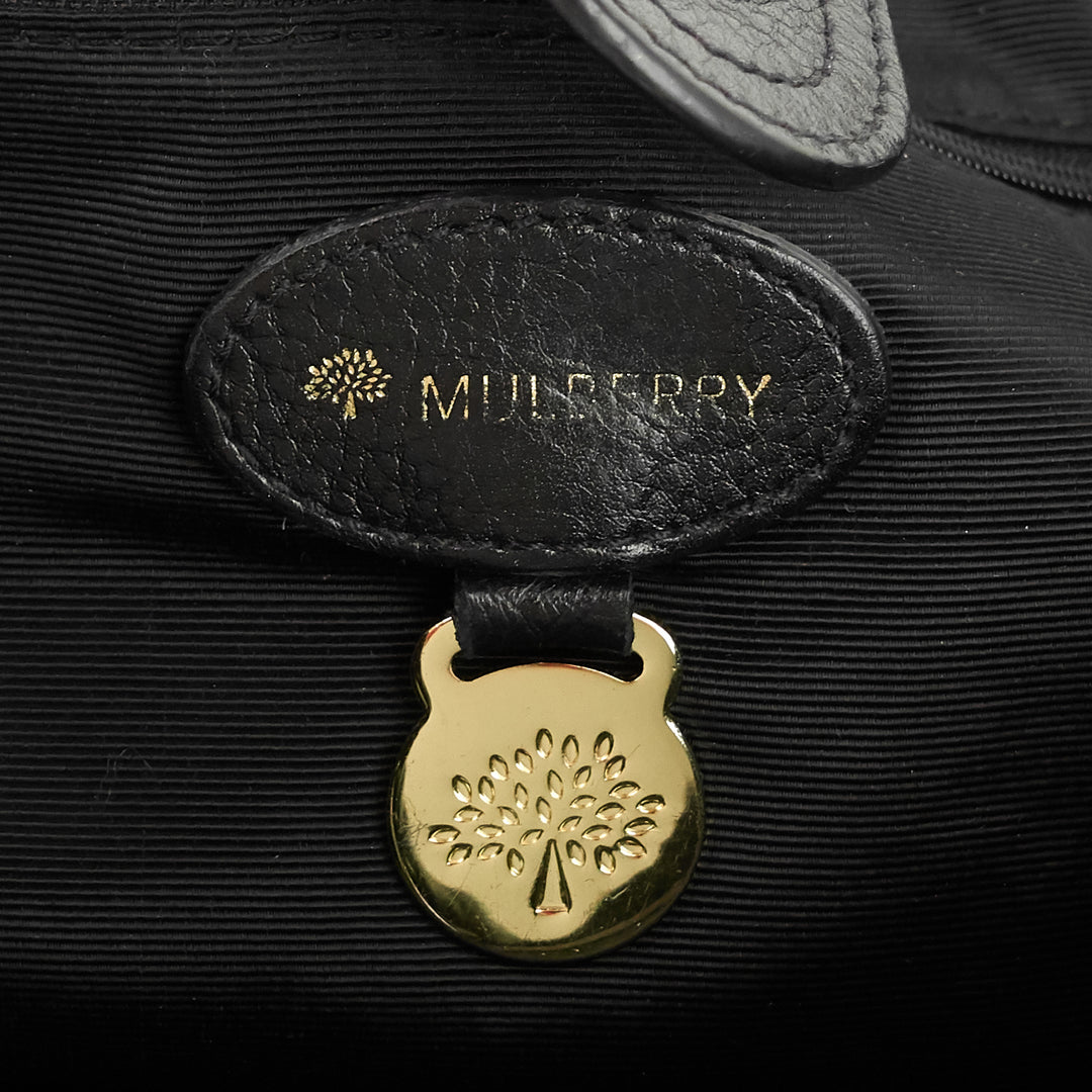 mulberry daria leather satchel bag