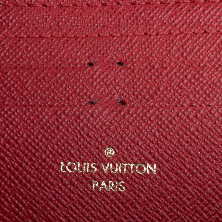 clémence damier ebene canvas wallet