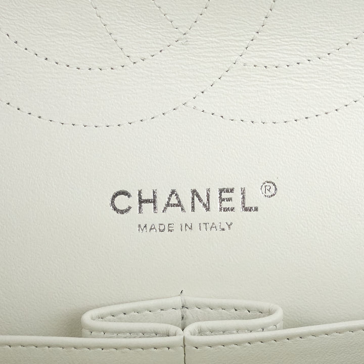 double flap jumbo caviar leather shoulder bag