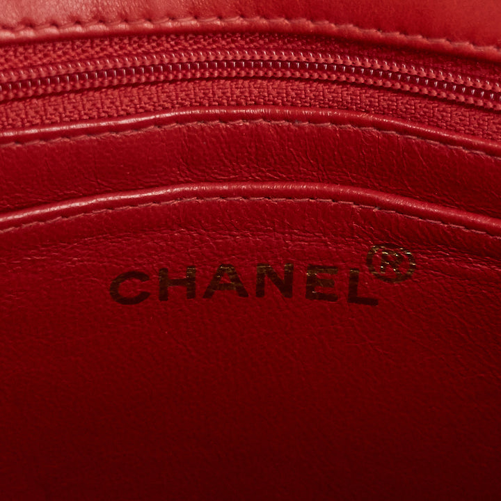 classic square lambskin leather flap bag