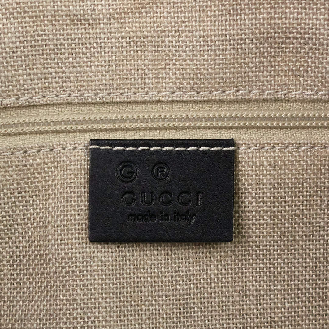 joy medium boston microguccissima leather bag